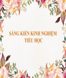 Sáng kiến kinh nghiệm Tiểu học: Áp dụng Sơ đồ tư duy phát triển năng lực tự học cho học sinh lớp 5