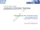 Bài giảng Tin học đại cương: Chương 4.1 - Trường ĐH Sư phạm TP. Hồ Chí Minh