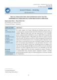 Tỉ lệ chi trả cổ tức: Các yếu tố ảnh hưởng và nghiên cứu thực nghiệm tại các công ty hàng tiêu dùng