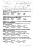Đề thi học kì 1 Tiếng Anh lớp 11 năm 2021-2022 có đáp án trường THPT Lương Ngọc Quyến, Thái Nguyên