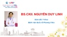Bài giảng Cập nhật tiếp cận và xử trí thai phụ đơn thai cổ tử cung ngắn của BS. CKII. Nguyễn Duy Linh