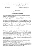 Quyết định số 131/2021/QĐ-BCT: Thông tin chi tiết và mới nhất