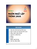 Bài giảng Lập trình Java - Chương 2: Ngôn ngữ lập trình Java