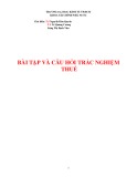 Bài tập và câu hỏi trắc nghiệm thuế Đại học Kinh tế TP.HCM [Chuẩn nhất]