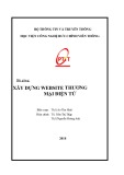 Bài giảng xây dựng website thương mại điện tử: Phần 1 (Mới nhất)