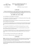 Quyết định số 714/2021/QĐ-QLD