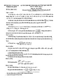 Đề thi học sinh giỏi Toán lớp 12 cấp thành phố 2021-2022 có đáp án - Sở GD&ĐT Quảng Ninh