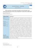 Vai trò của đầu tư công đối với đầu tư tư nhân và tăng trưởng: Phân tích hệ số thu hút và lan tỏa