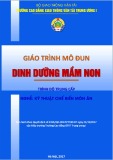 Giáo trình Dinh dưỡng mầm non tốt nhất (Nghề Kỹ thuật chế biến món ăn - Trình độ Trung cấp) - CĐ GTVT Trung ương I