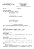 Đề thi Ngữ văn lớp 12 học kì 2 năm 2020-2021 có đáp án trường THPT Hoàng Quốc Việt, Thái Nguyên