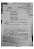 Đề thi học kì 2 Ngữ văn lớp 12 năm 2020-2021 có đáp án trường THPT Thị Xã Quảng Trị