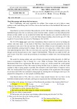 Đề thi học kì 2 Tiếng Anh lớp 12 năm 2020-2021 có đáp án - THPT Đoàn Thượng