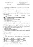 Đề thi Hóa học lớp 10 học kì 2 năm 2020-2021 có đáp án - Sở GD&ĐT Bắc Ninh