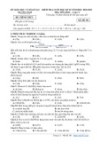 Đề thi Hóa học lớp 11 học kì 2 năm 2020-2021 có đáp án - Sở GD&ĐT Quảng Nam