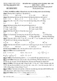 Đề thi học kì 2 Toán lớp 8 năm 2020-2021 có đáp án - Trường THCS Phấn Mễ 1