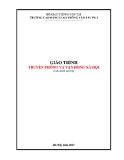 Giáo trình Truyền thông và vận động xã hội (Nghề Công tác xã hội - Trình độ Cao đẳng) tốt nhất - CĐ GTVT Trung ương I