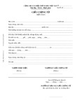 Mẫu Giấy chứng tử bản sao (Mẫu TP/HT-2010-KT.1.a)