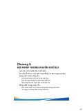 Bài giảng Hội nhập EU: Hội nhập kinh tế quốc tế - Chương 5