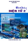 Bài giảng Điện tử 2 Phần 1: Trường ĐH Công nghệ Sài Gòn (Chi tiết)