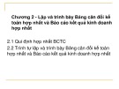 Bài giảng Báo cáo tài chính hợp nhất: Chương 2 [mới nhất]