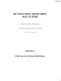 Bài giảng Kế toán thực hành trên máy vi tính (Chuyên ngành Kế toán tài chính)