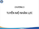 Tuyển mộ nhân lực: Bài giảng Tuyển dụng nhân lực Chương 3