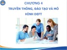 Bài giảng Quản trị thành tích: Truyền thông, đào tạo và mô hình DEFT (Chương 4)