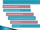 Bài giảng Phân tích chính sách kinh tế, thương mại - Chương 3: Nội dung và phương pháp phân tích chính sách
