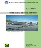 Bài giảng Thiết kế cầu bê tông cốt thép Phần 2: Tài liệu từ Trường ĐH Vinh