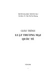 Giáo trình Luật Thương mại quốc tế Phần 1: [Mô tả hoặc Chủ đề cụ thể nếu có]