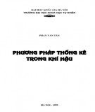 Giáo trình Phương pháp thống kê trong khí hậu: Phần 2 [Full]