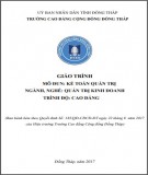 Giáo trình Kế toán quản trị (Nghề Quản trị kinh doanh Cao đẳng): Phần 2 - Trường CĐ Cộng đồng Đồng Tháp