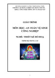 Giáo trình An toàn vệ sinh công nghiệp Thiết kế đồ họa Trung cấp - Trường Cao đẳng Cơ điện Xây dựng Việt Xô