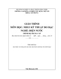 Giáo trình Kỹ thuật đo đạc (Nghề Điện nước - Trung cấp) - Trường Cao đẳng Cơ điện Xây dựng Việt Xô chuẩn nhất