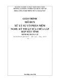 Giáo trình Xử lý sự cố phần mềm (Nghề Kỹ thuật sửa chữa, lắp ráp máy tính - Trung cấp) Phần 1: Trường Cao đẳng Cơ điện Xây dựng Việt Xô