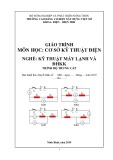 Giáo trình Cơ sở kỹ thuật điện Nghề Kỹ thuật máy lạnh và điều hòa không khí Trung cấp - Trường Cao đẳng Cơ điện Xây dựng Việt Xô