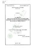 Luận văn Thạc sĩ Khoa học lâm nghiệp: Đánh giá khả năng ứng dụng của phương trình sinh trưởng vào mô tả và dự đoán sinh trưởng cho một số loài cây trồng ở nước ta