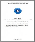 Giáo trình Bao bì thực phẩm (Cao đẳng): Phần 1 - Trường Cao đẳng Cộng đồng Đồng Tháp (Nghề Công nghệ thực phẩm)