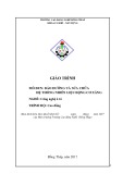 Giáo trình Bảo dưỡng và Sửa chữa Hệ thống Nhiên liệu Động cơ Xăng (Nghề Công nghệ Ô tô Cao đẳng) - Trường Cao đẳng nghề Đồng Tháp