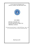 Giáo trình Phì nhiêu đất nghề Bảo vệ thực vật Cao đẳng - Trường Cao đẳng Cộng đồng Đồng Tháp