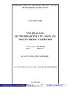 Luận văn Thạc sĩ Văn hóa học: Văn hóa làng Quỳnh Đôi (Quỳnh Lưu- Nghệ An) truyền thống và biến đổi