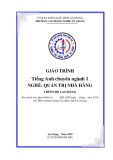 Giáo trình Tiếng Anh chuyên ngành Quản trị nhà hàng (Cao đẳng) - Trường Cao đẳng Nghề An Giang