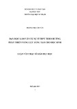 Dạy học làm văn tự sự THPT: Luận văn Thạc sĩ Giáo dục học về phát triển năng lực sáng tạo cho học sinh