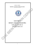 Giáo trình Sinh lý dinh dưỡng Chế biến món ăn Trung cấp - Trường Cao đẳng nghề Xây dựng