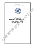 Giáo trình Văn hóa ẩm thực Chế biến món ăn Trung cấp - Trường Cao đẳng nghề Xây dựng
