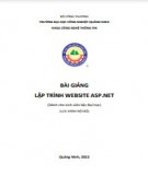 Bài giảng Lập trình website ASP.NET Phần 2: Trường ĐH Công nghiệp Quảng Ninh