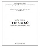 Giáo trình Tin cơ sở Phần 2: Trường ĐH Công nghiệp Quảng Ninh (Mới nhất)