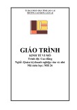Giáo trình Kinh tế vĩ mô Quản trị doanh nghiệp vừa và nhỏ (Cao đẳng nghề) - Cao đẳng Cộng đồng Lào Cai