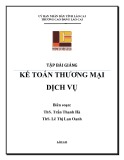 Bài giảng Kế toán thương mại dịch vụ Cao đẳng Cộng đồng Lào Cai [Tài liệu mới nhất]