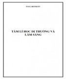 Giáo trình Tâm lí học dị thường và lâm sàng: Phần 1 - Paul Bennet [Full]